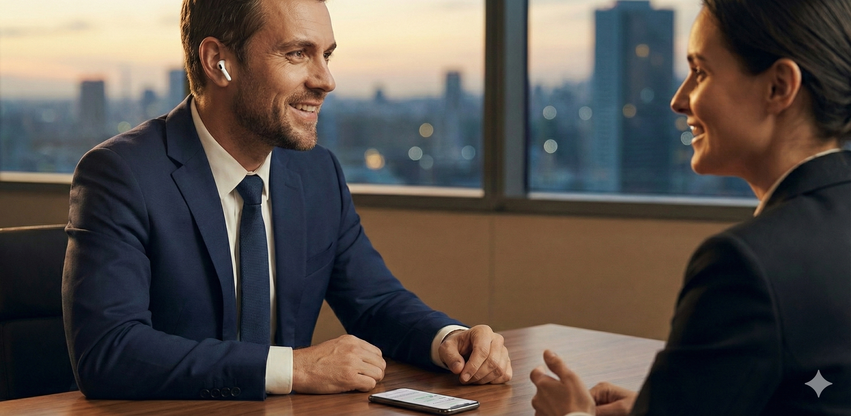 Bluetooth earbuds testing with smartphone